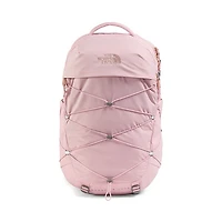 Womens The North Face Borealis Luxe Backpack - Metal Pink / Burnt Coral Metallic