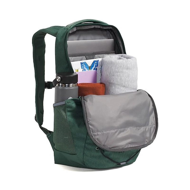 The North Face Jester Backpack - Duct Green / Dark Heather