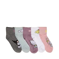 Womens Hello Kitty® and Friends Colorful 5-Pack Crew Socks