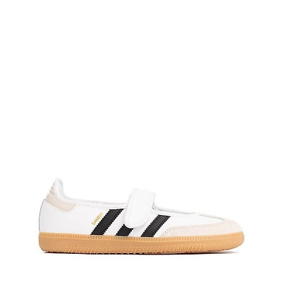 adidas Samba Jane Athletic Shoe - Little Kid Cloud White / Core Black Gum