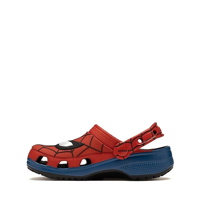 Spider-Man Crocs Classic Clog - Little Kid / Big Red Blue