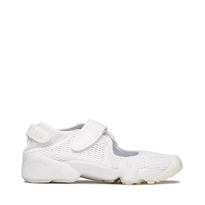 Womens Nike Air Rift Breathe Athletic Shoe - White / Pure Platinum