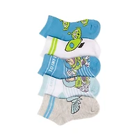 Toy Story Buzz Lightyear 5-Pack Quarter Socks - Toddler - Multicolor