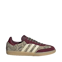 Womens adidas x Liberty London Samba OG Athletic Shoe - Maroon / Warm Vanilla Olive Strata