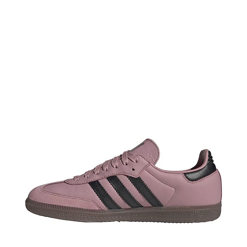 Womens adidas Samba OG Athletic Shoe - Magic Mauve / Core Black Gum