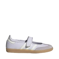 Womens adidas Samba Jane Athletic Shoe - Frozen Purple / Off White Gum 4