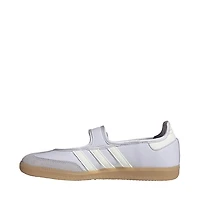 Womens adidas Samba Jane Athletic Shoe - Frozen Purple / Off White Gum 4