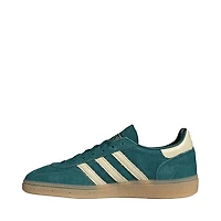 Womens adidas Handball Spezial Athletic Shoe - Rich Green / Warm Vanilla Gold Metallic