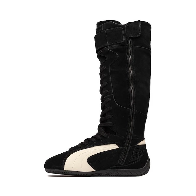 Womens PUMA Speedcat Boot - Black / Frosted Ivory