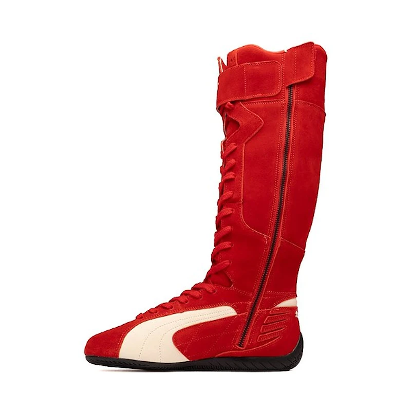 Womens PUMA Speedcat Boot - For All Time Red / Frosted Ivory