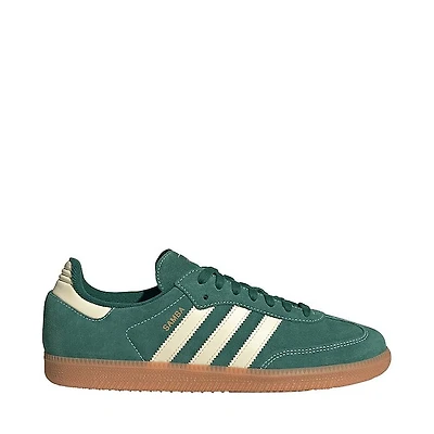 Mens adidas Samba OG Athletic Shoe - Collegiate Green / Warm Vanilla Gum