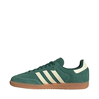 Mens adidas Samba OG Athletic Shoe - Collegiate Green / Warm Vanilla Gum