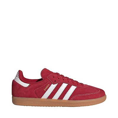 Mens adidas Samba OG Athletic Shoe - Team Victory Red / Cloud White Gum