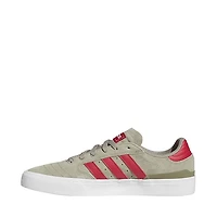 Mens adidas Busenitz Vulc II Skate Shoe - Silver Pebble / Team Victory Red Cloud White