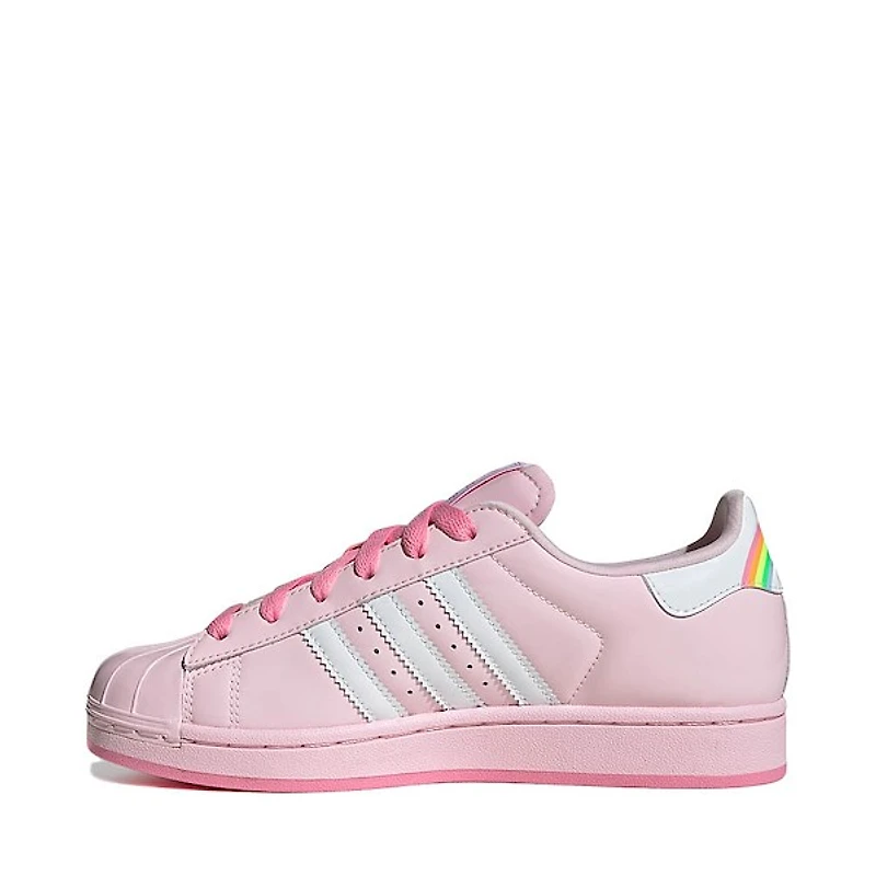 Womens adidas x Care Bears Superstar II Athletic Shoe - Clear Pink / Cloud White Bliss