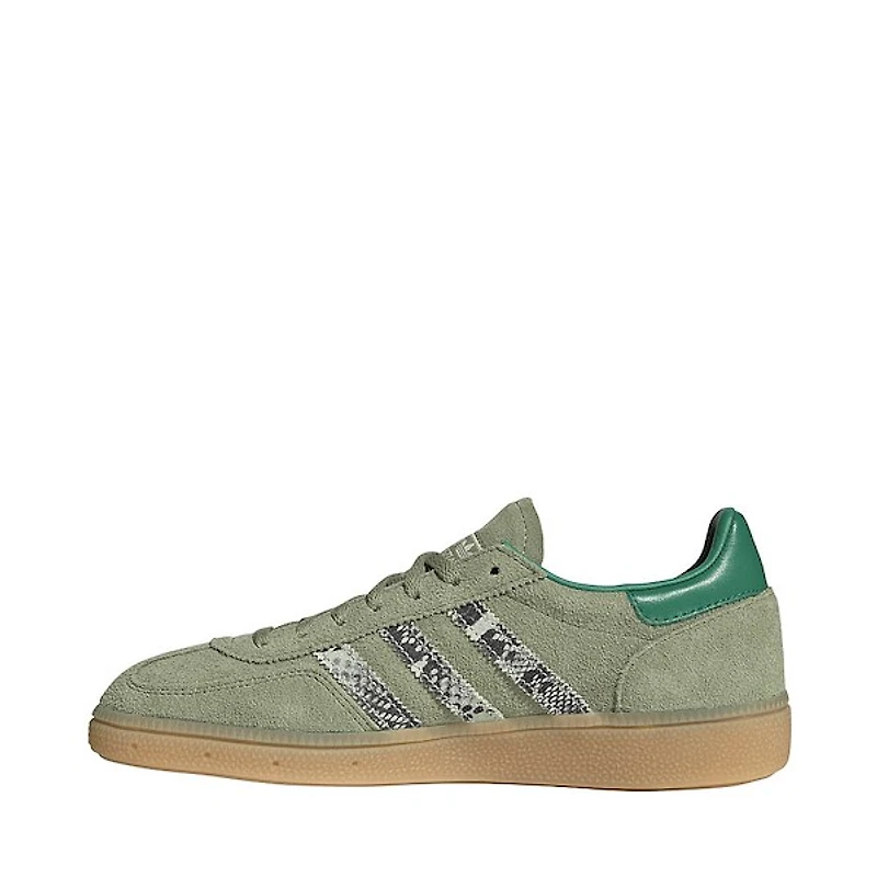 Womens adidas Handball Spezial Athletic Shoe - Tent Green / Linen Blanch