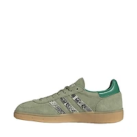 Womens adidas Handball Spezial Athletic Shoe - Tent Green / Linen Blanch