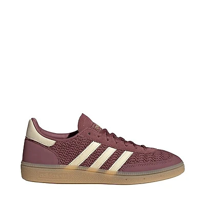 Womens adidas Handball Spezial Crochet Athletic Shoe - Quiet Crimson / Warm Vanilla Gum