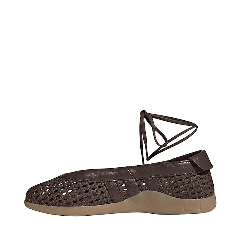 Womens adidas Taekwondo Mei Ballet Flat - Brown / Gum