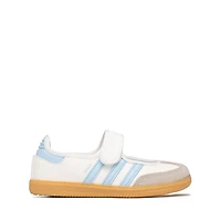 adidas Samba Jane Athletic Shoe - Little Kid Cloud White / Clear Sky Gum