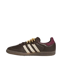 Womens adidas Samba OG Quad Lace Athletic Shoe - Brown / Warm Vanilla Maroon
