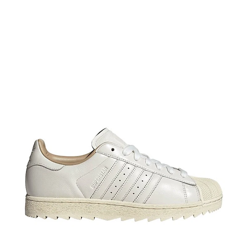 adidas Superstar II Ripple Athletic Shoe - Core White / Warm Sandstone