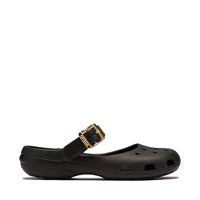Womens Crocs Classic Metallic Buckle Ballet Flat