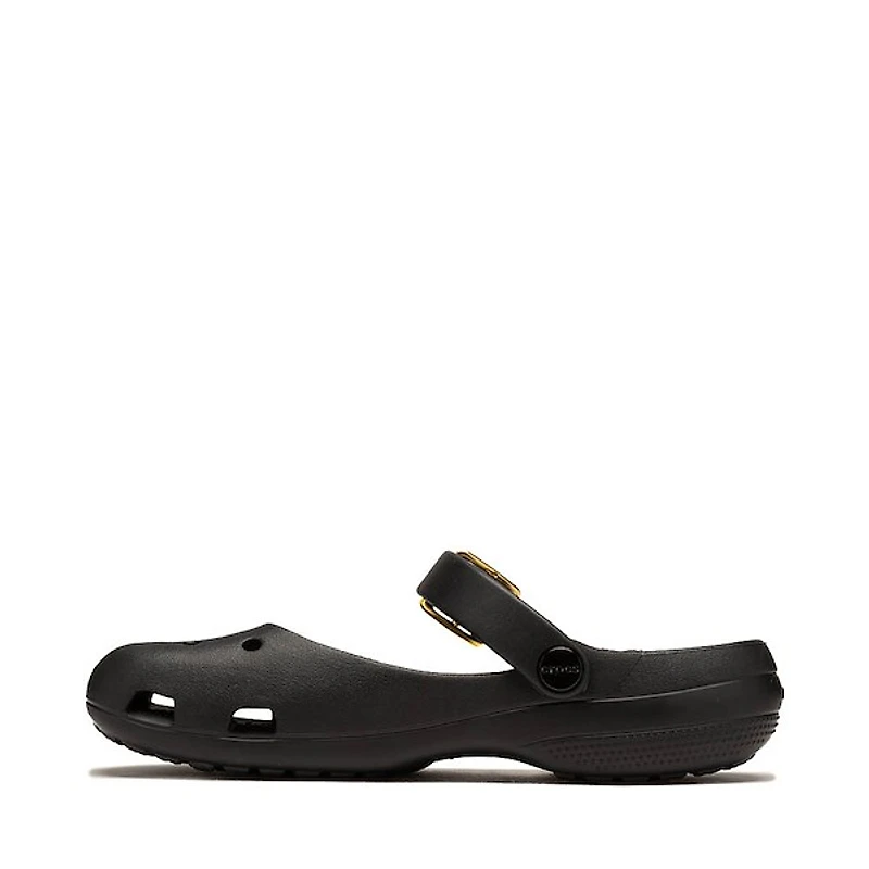 Womens Crocs Classic Metallic Buckle Ballet Flat