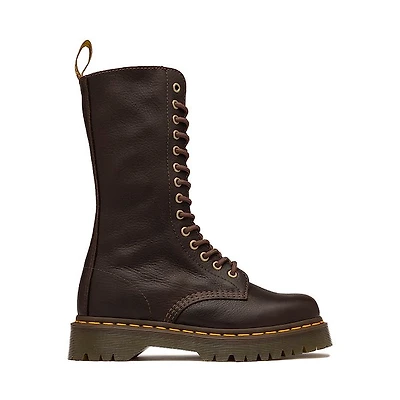 Womens Dr. Martens 1B99 Bex 14 Eye Boot - Dark Brown