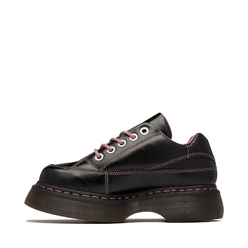 Womens Dr. Martens Buzz Hearts & Stars 5 Eye Shoe - Black