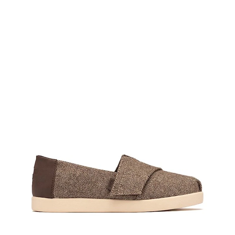 TOMS Alpargata Classic Shoe - Little Kid / Big Hot Cocoa