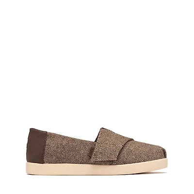 TOMS Alpargata Classic Shoe - Little Kid / Big Hot Cocoa
