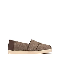 TOMS Alpargata Classic Shoe - Little Kid / Big Hot Cocoa
