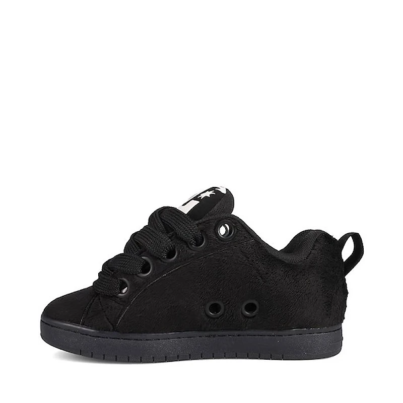 Mens DC Court Graffik Puff Skate Shoe - Black / White