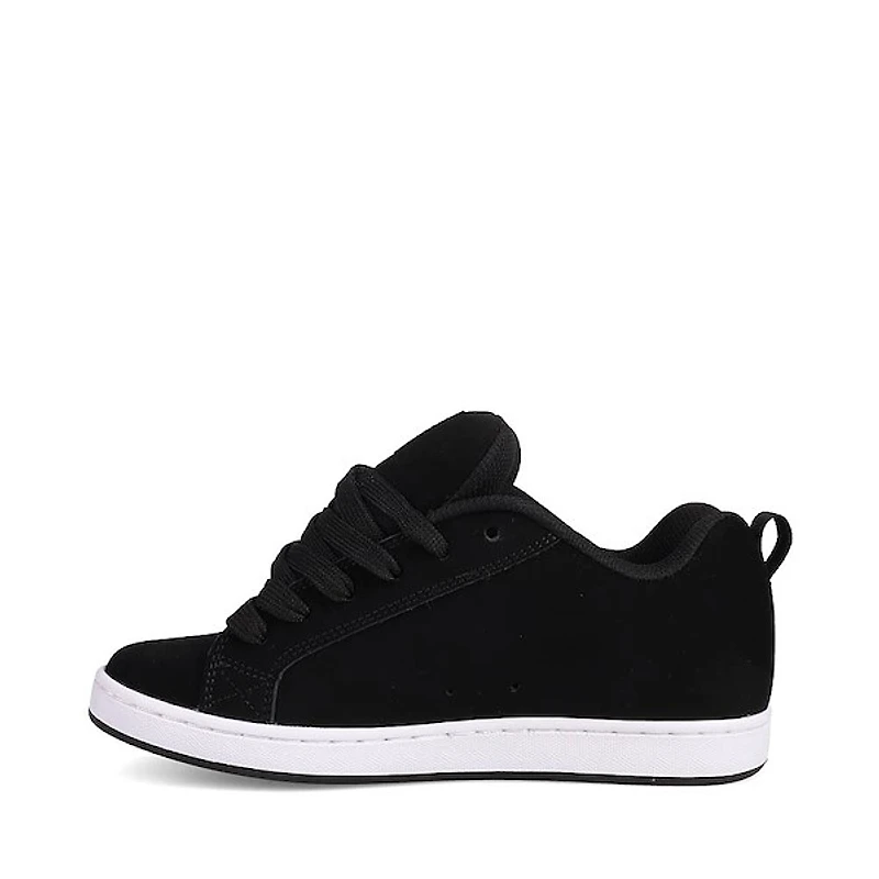 Womens DC Court Graffik Skate Shoe - Black / Rose Gold