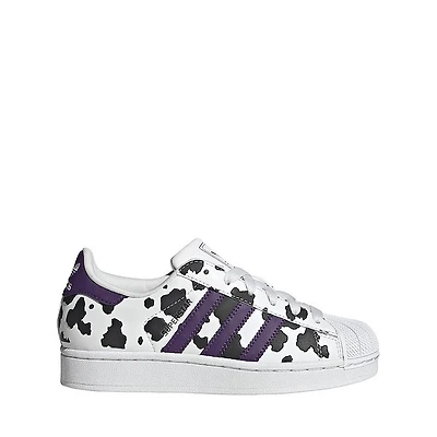 adidas Superstar II Cow Print Athletic Shoe