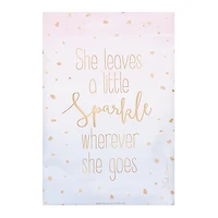 She Leaves a Little Sparkle Sachet