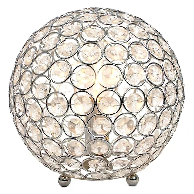 Crystal Ball Sequin Table Lamp