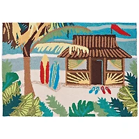 Beach Shack Scatter Rug