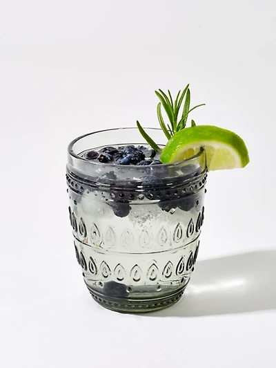 Fez Gray Old Fashioned Glasses, Set of 4