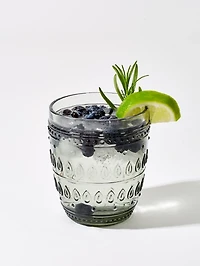 Fez Gray Old Fashioned Glasses, Set of 4
