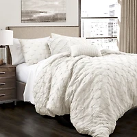 White Ravello 5-pc. Full/Queen Comforter Set