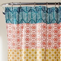 Bohemian Stripe Shower Curtain