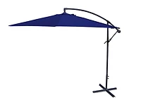 Navy Offset 10 ft. Outdoor Umbrella