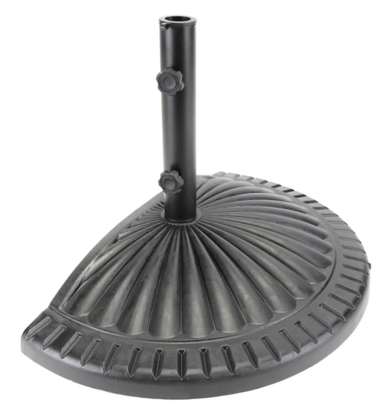 Black Stone Half Umbrella Base