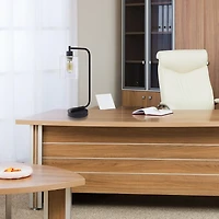 Industrial Black Iron Desk Lamp