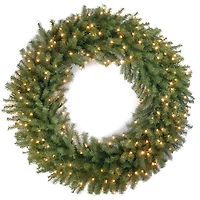 Pre-Lit Norwood Fir Wreath, 48 in.