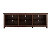 Brown Wood TV Stand, 70 in.