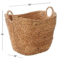 Natural Braided Seagrass Basket