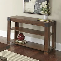 Nolan Cherry Wood Console Table
